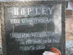 HOPLEY William Wellington 1902-1962