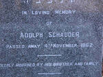 SCHAUDER Adolph -1962