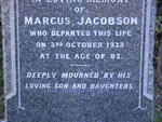 JACOBSON Marcus -1923