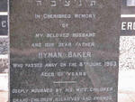 BAKER Hyman -1963