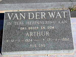 WAT Arthur, van der 1924-1982