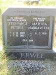 ERWEE Stephanus Petrus 1920-1992 & Martha Margaretha 1931-