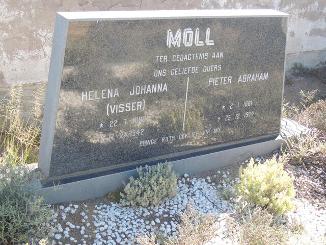 MOLL Pieter Abraham 1881-1974 & Helena Johanna VISSER 1890-1942