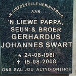 SWART Gerhardus Johannes 1961-2008