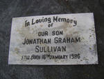 SULLIVAN Jonathan Graham 1986-1986