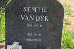 DYK Sienette, van nee STEYN 1969-2004