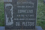 PLESSIS Cornelius, du 1971-1973