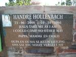 HOLLENBACH Handre 2008-2008