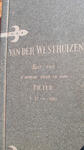 WESTHUIZEN Pieter, van der 1923-