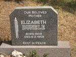 BUNELE Elizabeth 1909-1959