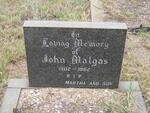 MALGAS John 1902-1962
