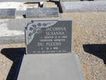 PLESSIS Jacomina Susanna, du voorheen HARMZEN nee VENTER 1905-1990