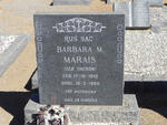 MARAIS Barbara M. nee THERON 1910-1950