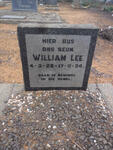 LEE William 1928-1934