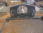 Mc CULLOCH Bruce 1940-1987 & Elsie VORSTER 1942-