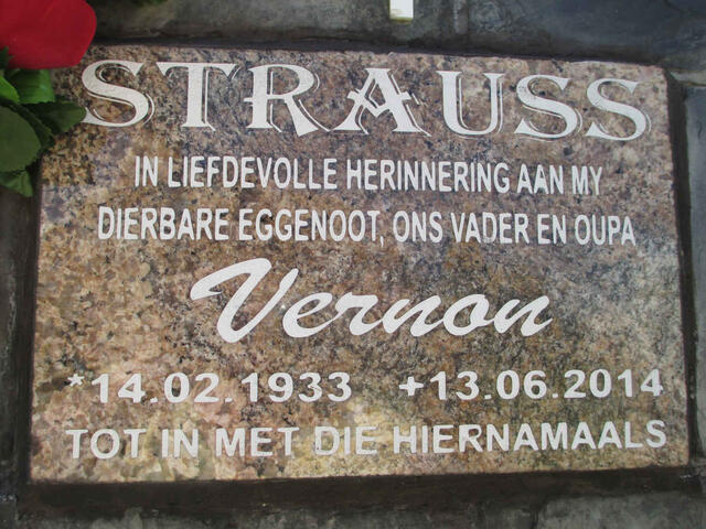 STRAUSS Vernon 1933-2014
