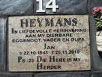 HEYMANS Jan 1948-2010