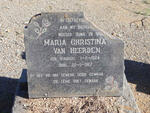 HEERDEN Maria Christina, van nee KRUGER 1924-1967