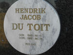 TOIT Hendrik Jacob, du 1948-2005
