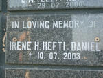 HEFTI Irene H., DANIEL -2003