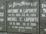LAPORTE Michel C. 1961-2008 :: LAPORTE Antoine W. 1986-2005