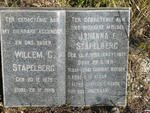 STAPELBERG Willem C. 1875-1955 & Johanna  E. GREYLING 18??-1971