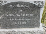STEYN Magdalena S.M. nee STEENKAMP 1893-1972