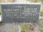 SMITH Roland N. 1869-1952 & Elizabeth Ann GARDNER 1875-1974