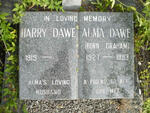 DAWE Harry 1919- & Alma GRAHAM 1927-1993