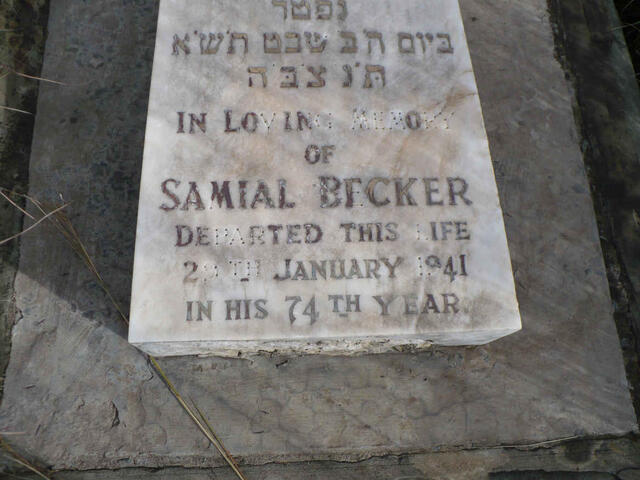 BECKER Samial -1941