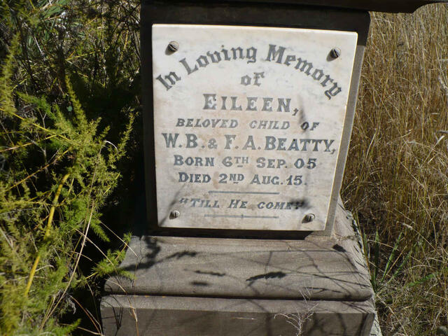 BEATTY Eileen 1905-1915