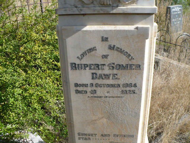 DAWE Rupert Somer 1864-1925