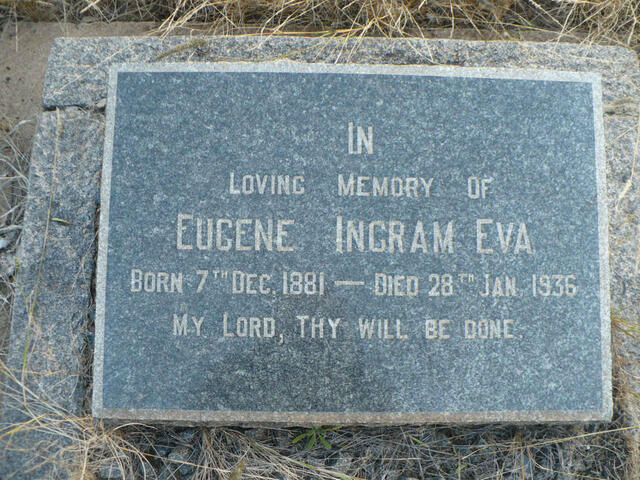EVA Eugene Ingram 1881-1936