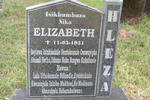 HLEZA Elizabeth -1951