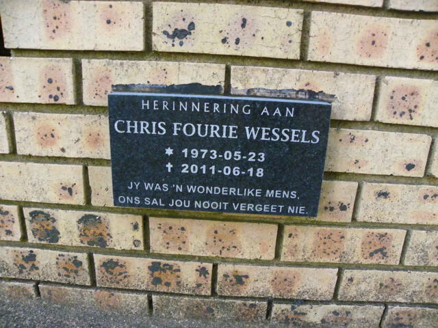 WESSELS Chris Fourie 1973-2011