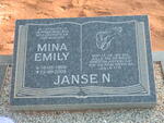 JANSEN Mina Emily 1959-2009