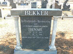 BEKKER Hennie 1947-1991