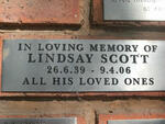 SCOTT Lindsay 1939-2006
