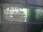 THOMSON Beryl 1934-1997