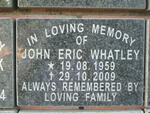 WHATLEY John Eric 1959-2009