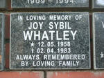 WHATLEY Joy Sybil 1958-1983