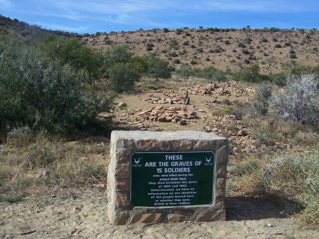 1. Memorial and graves - Anglo Boer War