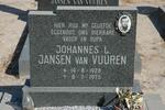 VUUREN Johannes L., Jansen van 1928-1975