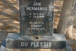 PLESSIS Jan Hermanus, du 1909-1990