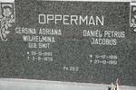 OPPERMAN Daniël Petrus Jacobus 1891-1961 & Gersina Adriana Wilhelmina SMIT 1895-1979