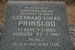 PRINSLOO Coenraad Lukas 1885-1967