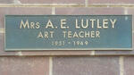 LUTLEY A.E.
