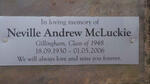 McLUCKIE Neville Andrew 1930-2006