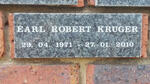KRUGER Earl Robert 1971-2010