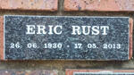 RUST Eric 1930-2013